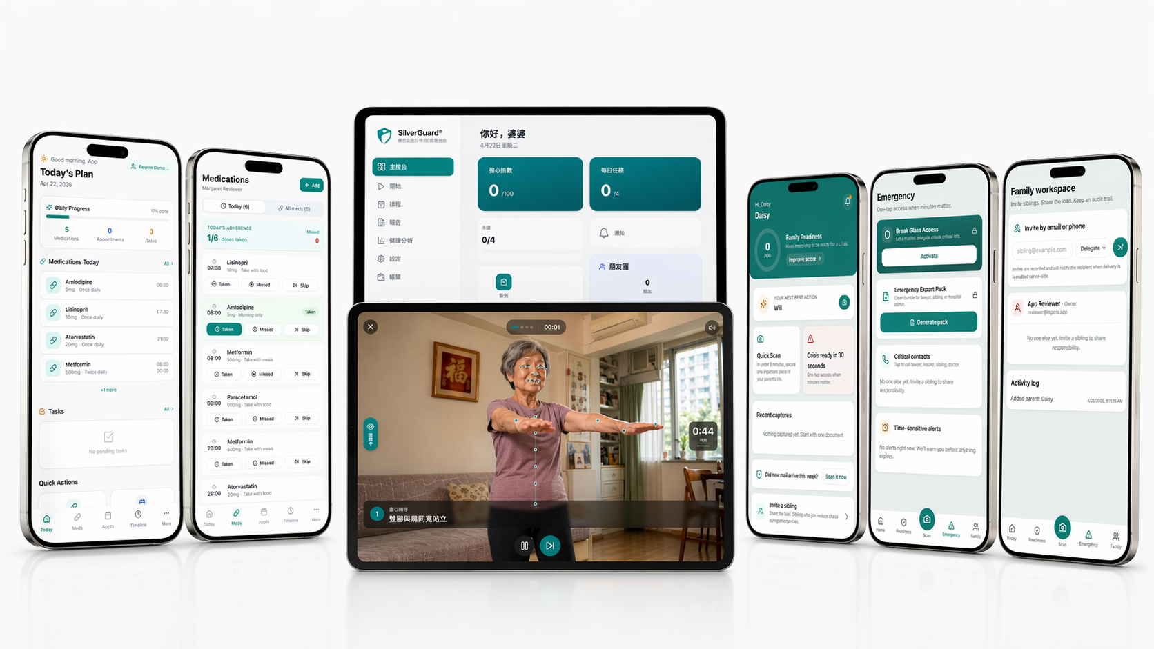 Product suite mockup